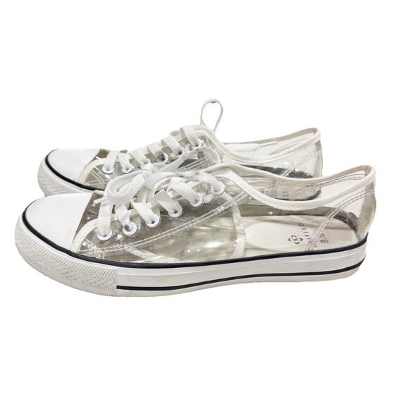 Klasified Women's Transparent Sneaker 8.5 - Picture 1 of 6